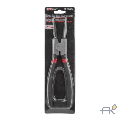 Съемник стопорных колец изогнутый на разжим (90.L-230мм). в блистере (FK-68-230SB)